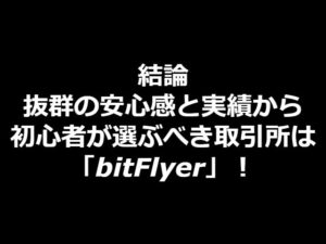 bitFlyer 使い方